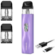 Багаторазовий Pod-Набір Vaporesso Xros 4 Mini 1000mAh 2 мл (Картриджів 1 ОМ 3 шт) Ice Purple Пурпурный