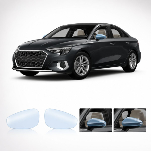 Антигравійна захисна бронеплівка за лекалами для Audi A3 8Y 2020-2024 - дзеркала