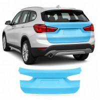 Антигравийная защитная бронепленка по лекалам для BMW X1 F48 2015-2022 - зона крышки багажника