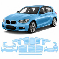 Антигравийная защитная бронепленка по лекалам для BMW 1 Series F20 2011-2015 - полный кузов