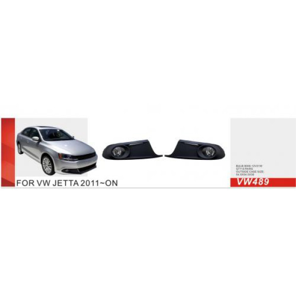 Протитуманні фари для Volkswagen Jetta VI 2010-2014 12V 55W Комплект (VW-489)
