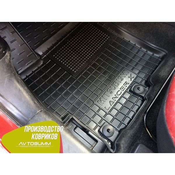 Водійський коврик в салон Mitsubishi Lancer (10) 2007- (Avto-Gumm)