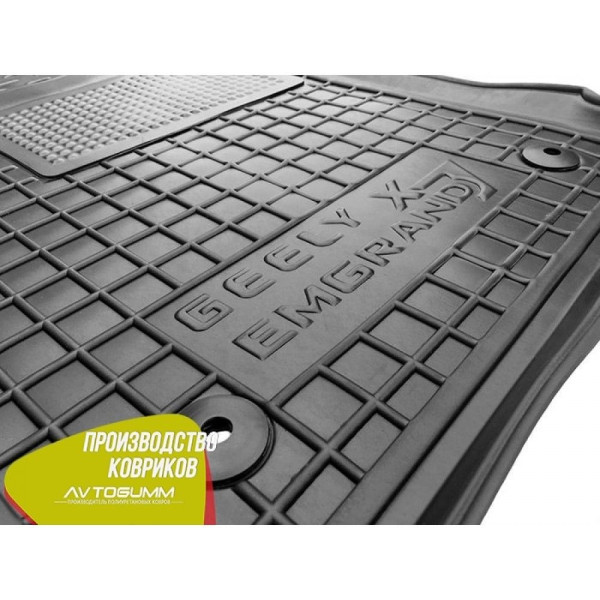 Водійський коврик в салон Geely Emgrand X7 2013- (Avto-Gumm)