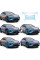 Антигравийная защитная бронепленка по лекалам для BYD Sealion 07 I 2024- передняя часть авто (капот бампер фары крылья)