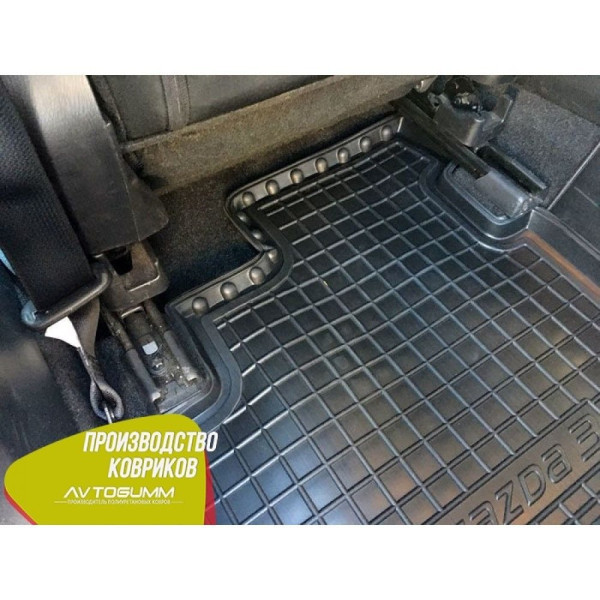 Автомобильные коврики в салон Mazda 3 2014- (Avto-Gumm)