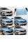 Антигравийная защитная бронепленка по лекалам для Acura RDX TC1 2019-2021 - нижняя зона кузова пороги
