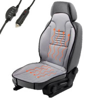 Накидка с подогревом для автомобильного сидения Elegant Plus 96х46 Серая (EL 100 577)