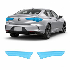 Антигравийная защитная бронепленка по лекалам для Acura TLX II 2021 - задние фонари стопы
