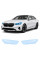 Антигравийная защитная бронепленка по лекалам для BMW i5 G60 2023- оптика (фары и ПТФ)