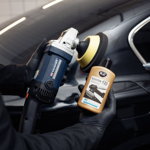 Полироль кузова паста для механической полировки K2 Luster Q5 Finishind L5200N Синяя
