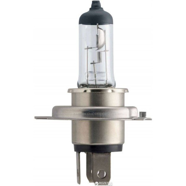 Автолампа галогенна Philips Premium + 30% 12V H4 60/55W 3200K 1 шт (12342PRC1)