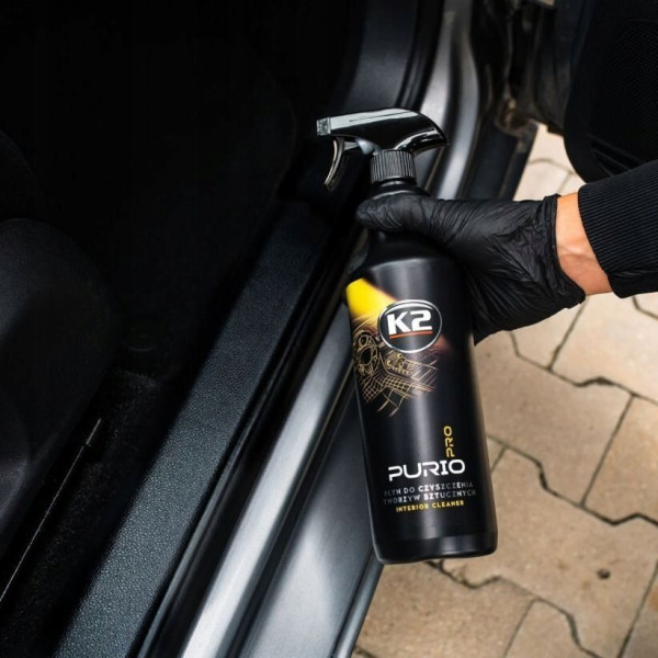 Очиститель восстановитель пластика K2 PURIO INTERIOR CLEANER PRO 1000 мл Без запаха (D5041)