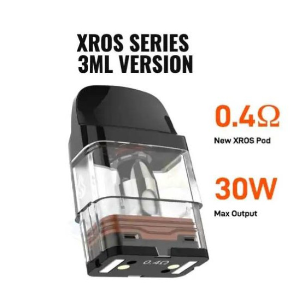 Набір Змінних Картриджів Vaporesso XROS 4 MINI 3 МЛ (0.4 ОМ) 4 шт