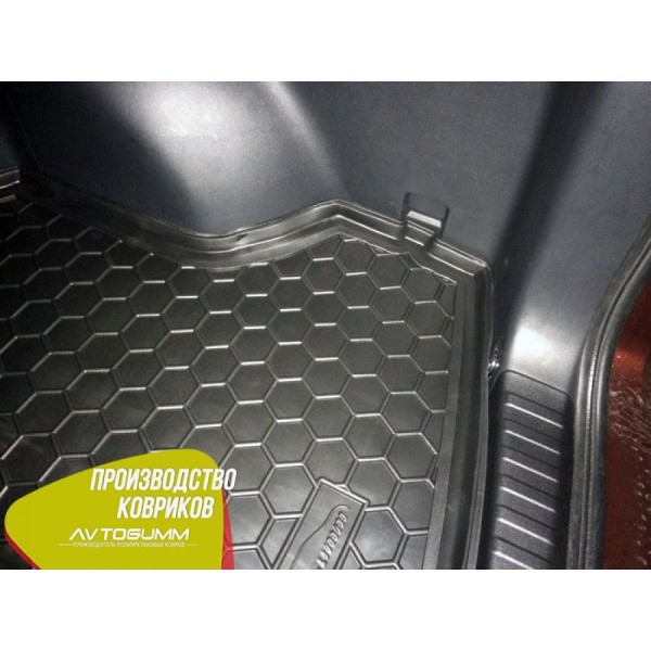 Автомобильный коврик в багажник Honda CR-V 2013- / Резиновый (Avto-Gumm)