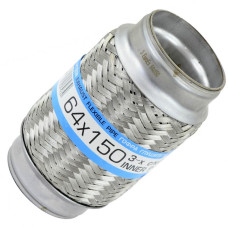 Гофра глушника 64 х 150 мм Тришарова (EuroEx)