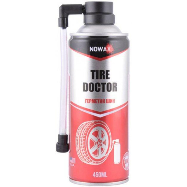 Герметик вулканізатор шин Nowax Tire Doctor 450 мл (NX45017)