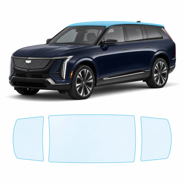 Антигравійна захисна бронеплівка за лекалами для Cadillac Vistiq EV 2025- зона даху