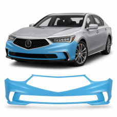 Антигравийная защитная бронепленка по лекалам для Acura RLX I facelift 2018-2020 - передний бампер