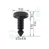 Кліпса ущільнювача дверей Ford, Chevrolet 20413107 Ford 388246S AMC 4006516 (C423)