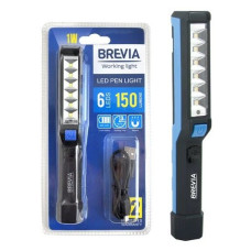 Ліхтар перенесення для СТО Brevia 6SMD - 1W LED 150 lm 900mAh (11210)