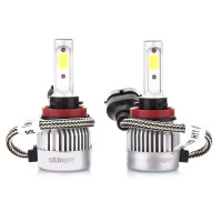 LED лампы автомобильные Stinger H1 12/24V 3200Lm 36W / 5500K / IP67 / 8-48V Радиатор 2 шт