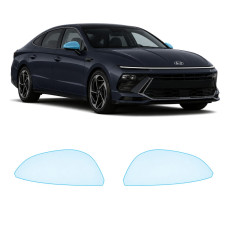Антигравийная защитная бронепленка по лекалам для Hyundai Sonata DN8 facelift 2023- зеркала