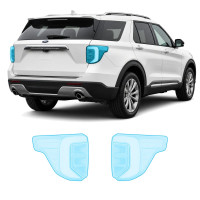 Антигравийная защитная бронепленка по лекалам для Ford Explorer (US) VI 2020-2023 - задние фонари стопы