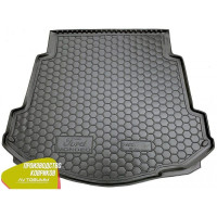 Автомобильный коврик в багажник Ford Mondeo 4 2007- Sedan с докаткой / Резиновый (Avto-Gumm)