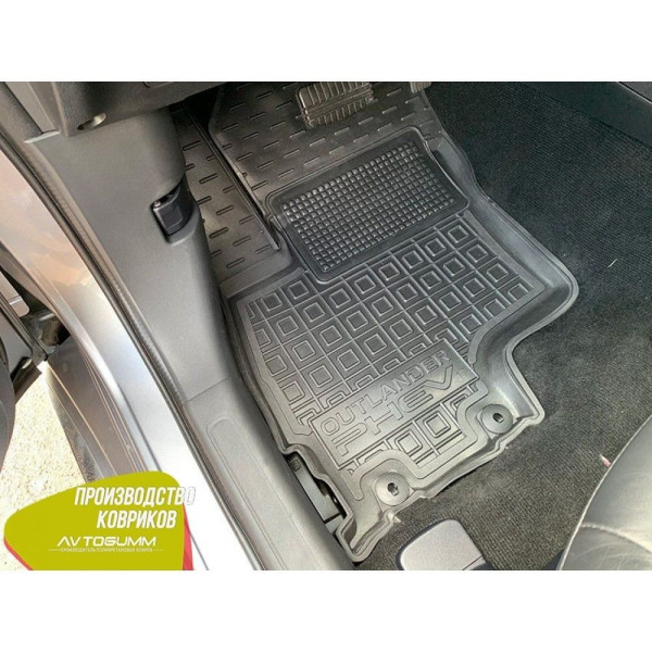 Автомобильные коврики в салон Mitsubishi Outlander 2017- PHEV (Avto-Gumm)