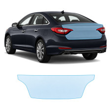 Антигравийная защитная бронепленка по лекалам для Hyundai Sonata LF 2014-2017 - зона крышки багажника