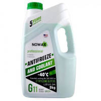 Антифриз готовый NOWAX -42°C G11 Зеленый 5 кг (NX05003)