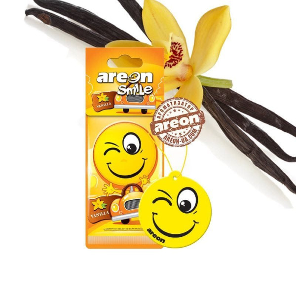 Освежитель Сухой Листик Areon Smile Dry