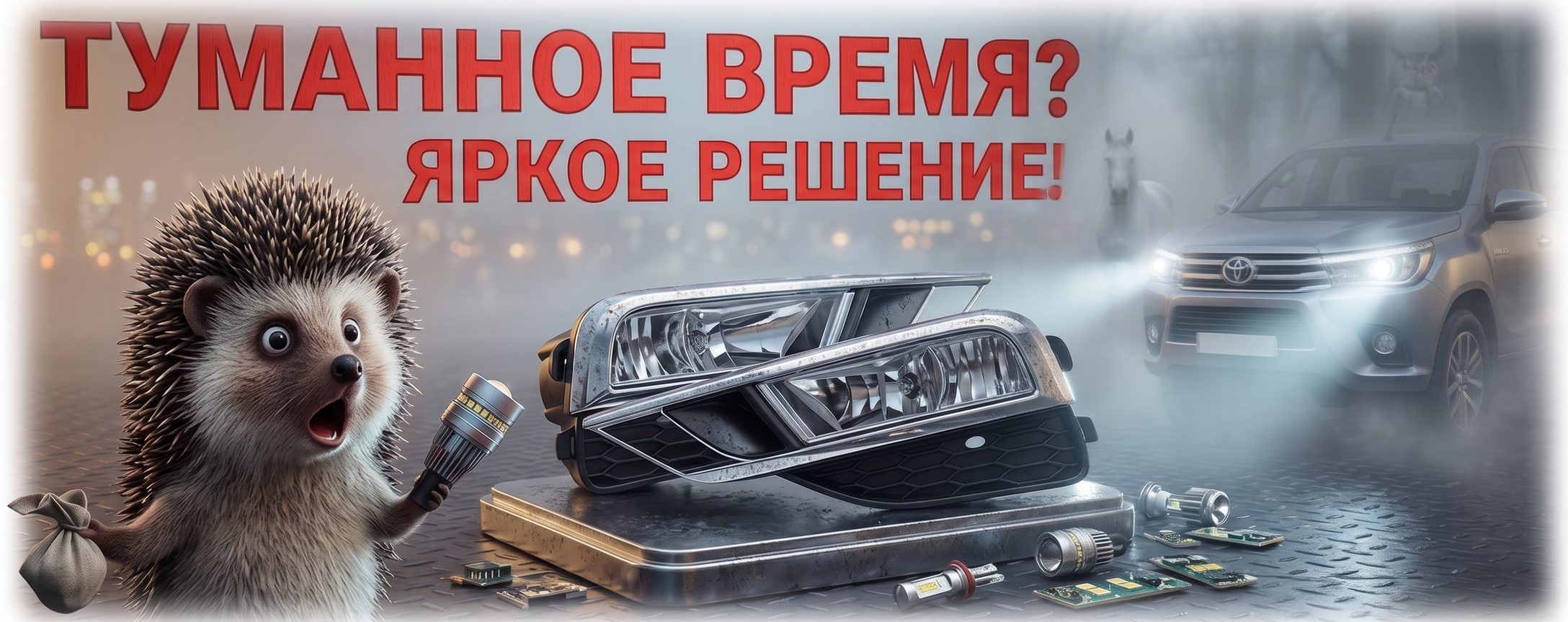 Противотуманное освещение