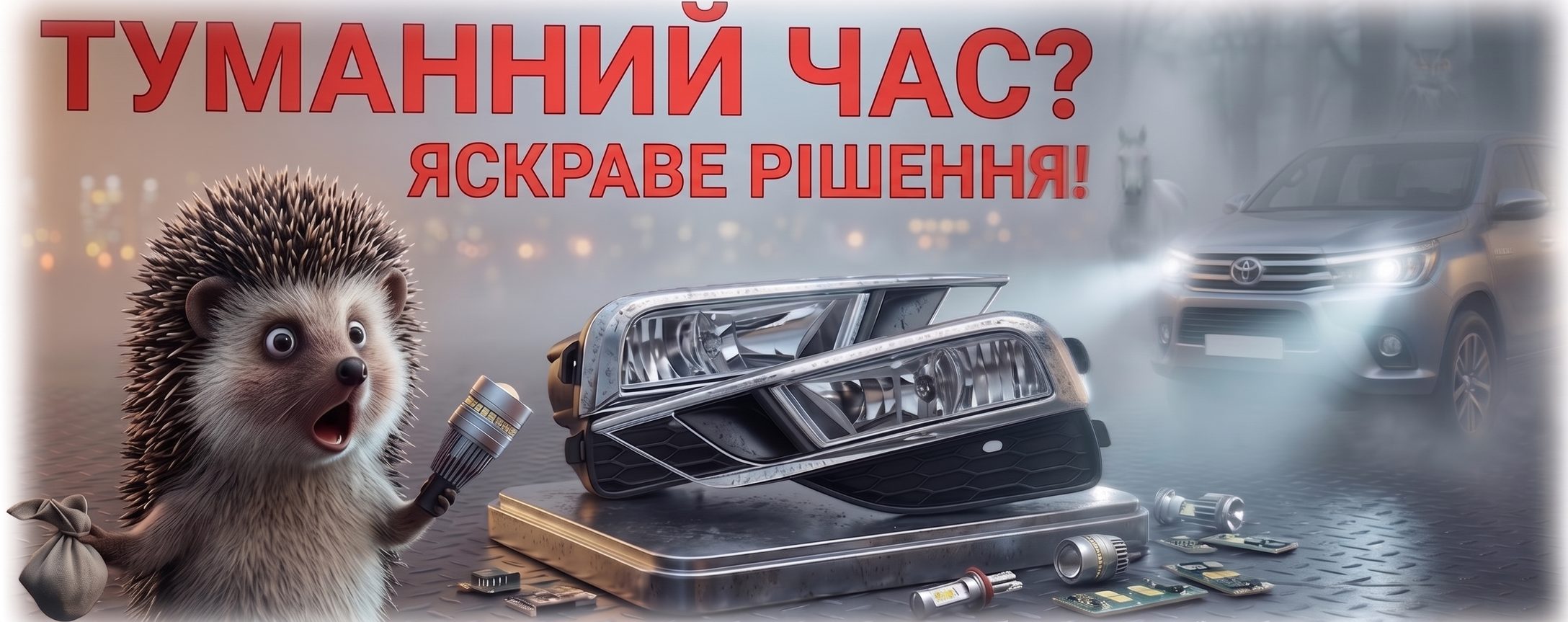Протитуманне освітлення